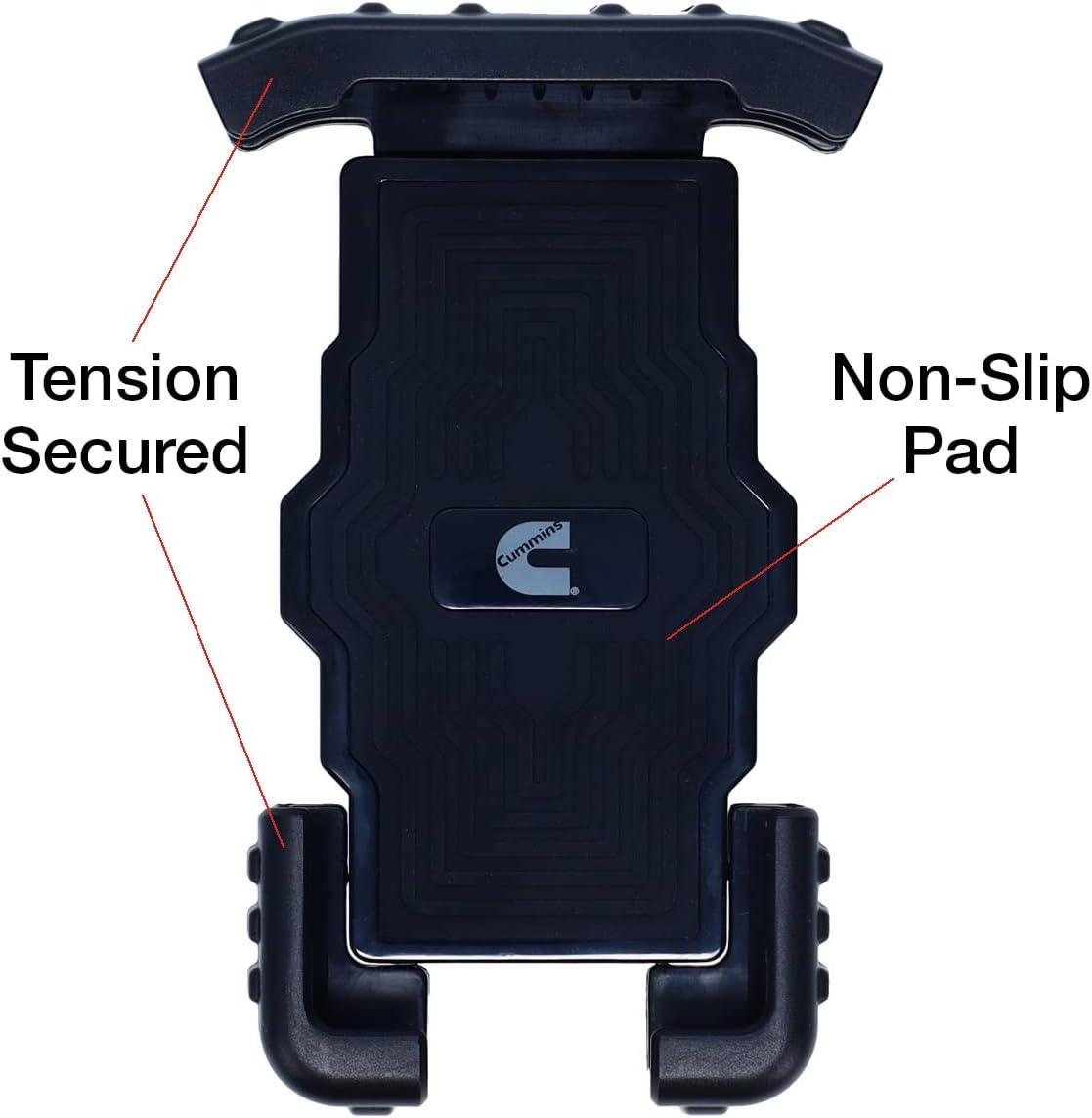 Cummins Cup Phone Holder for Car or Truck CMNCHPH – Adjustable Phone Mount for Cell Phone Car Phone Holder – Black